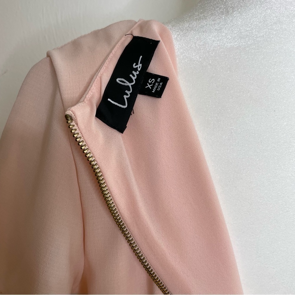 Lulu’s blush pink shift dress xs - Picture 6 of 15